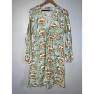 Malabar bay by Javes swim cover up dress size med